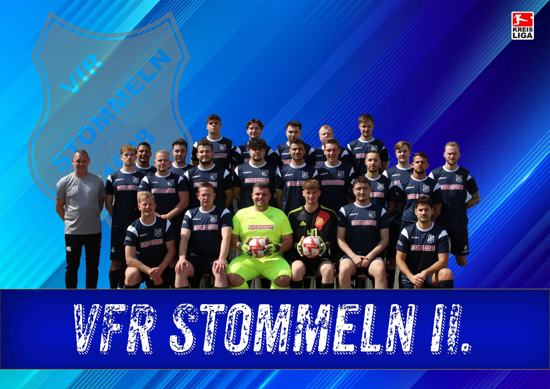 Mannschaftsfoto 2. Mannschaft