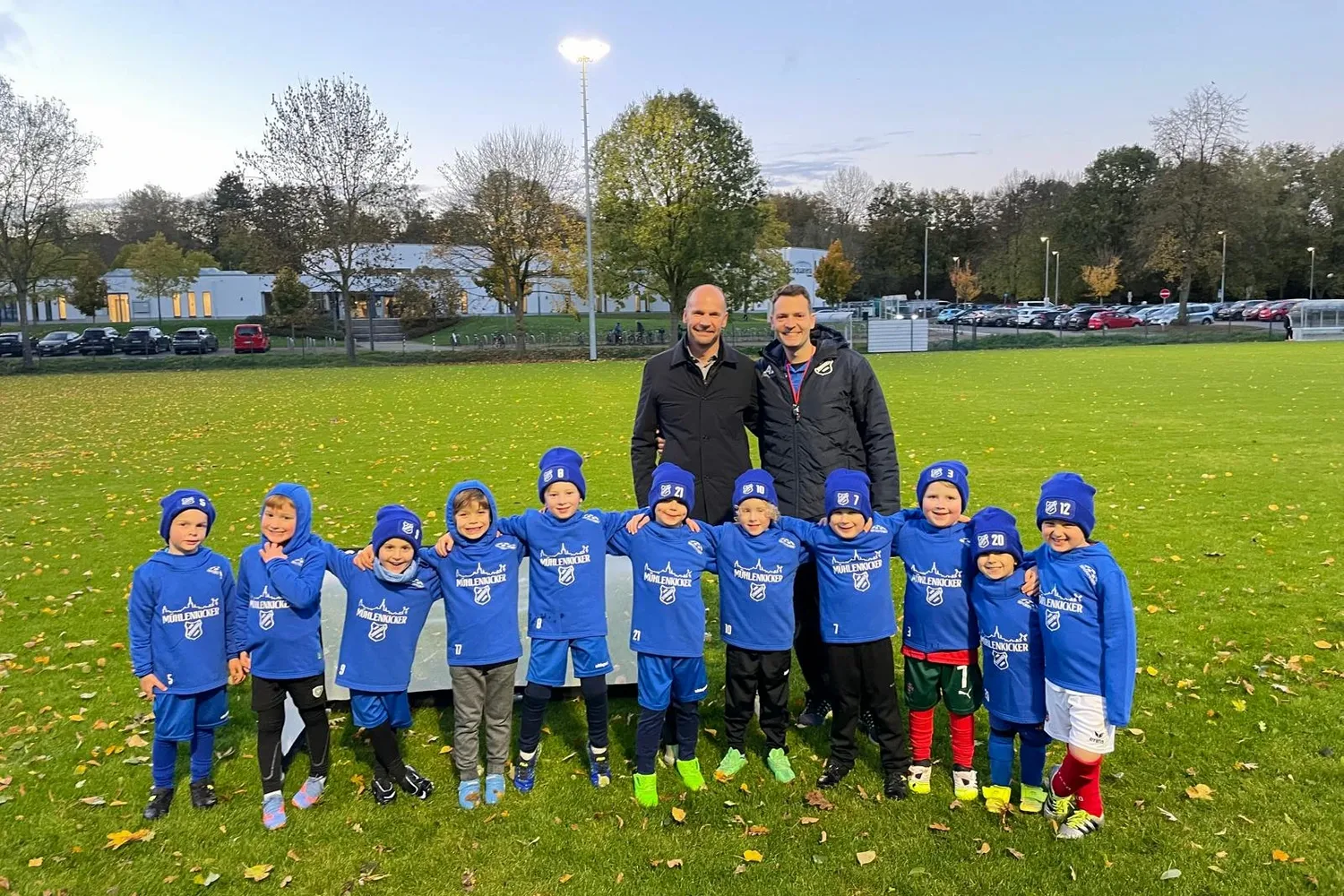 Dank an unseren Sponsor – neue Ausstattung für die U6