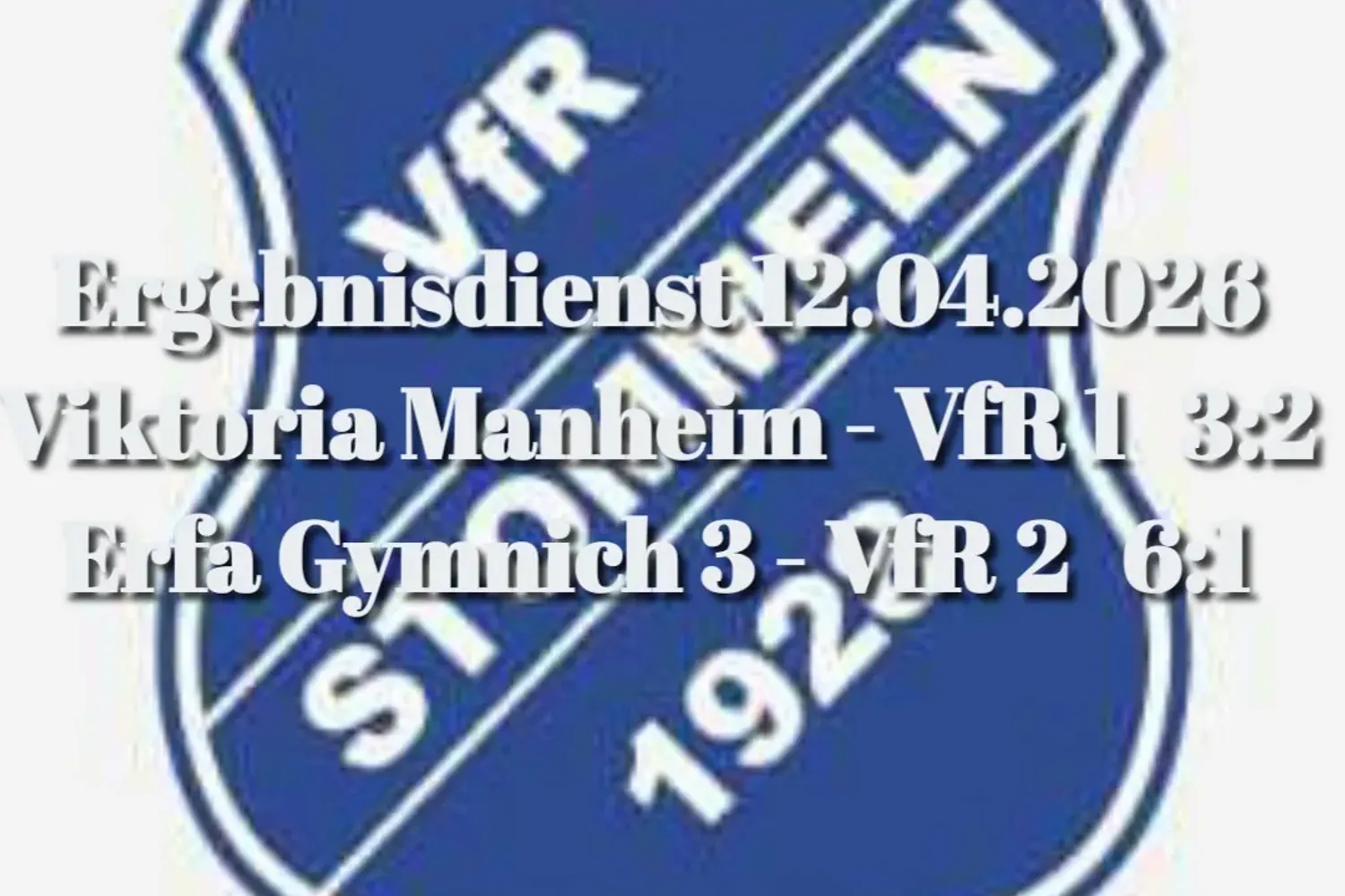 Auswärtsniederlagen unserer Seniorenmannschaften ⚽🔵⚪ ... 