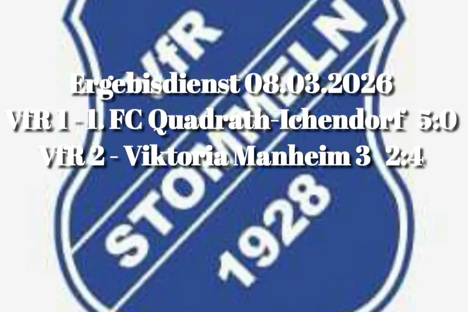 Heimspieltag unserer Seniorenmannschaften am 19.04.2026 ⚽🔵⚪