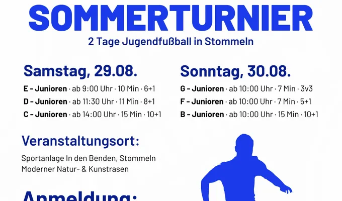 Großes Sommerturnier kehrt erstmals auf neuer Anlage zurück!
