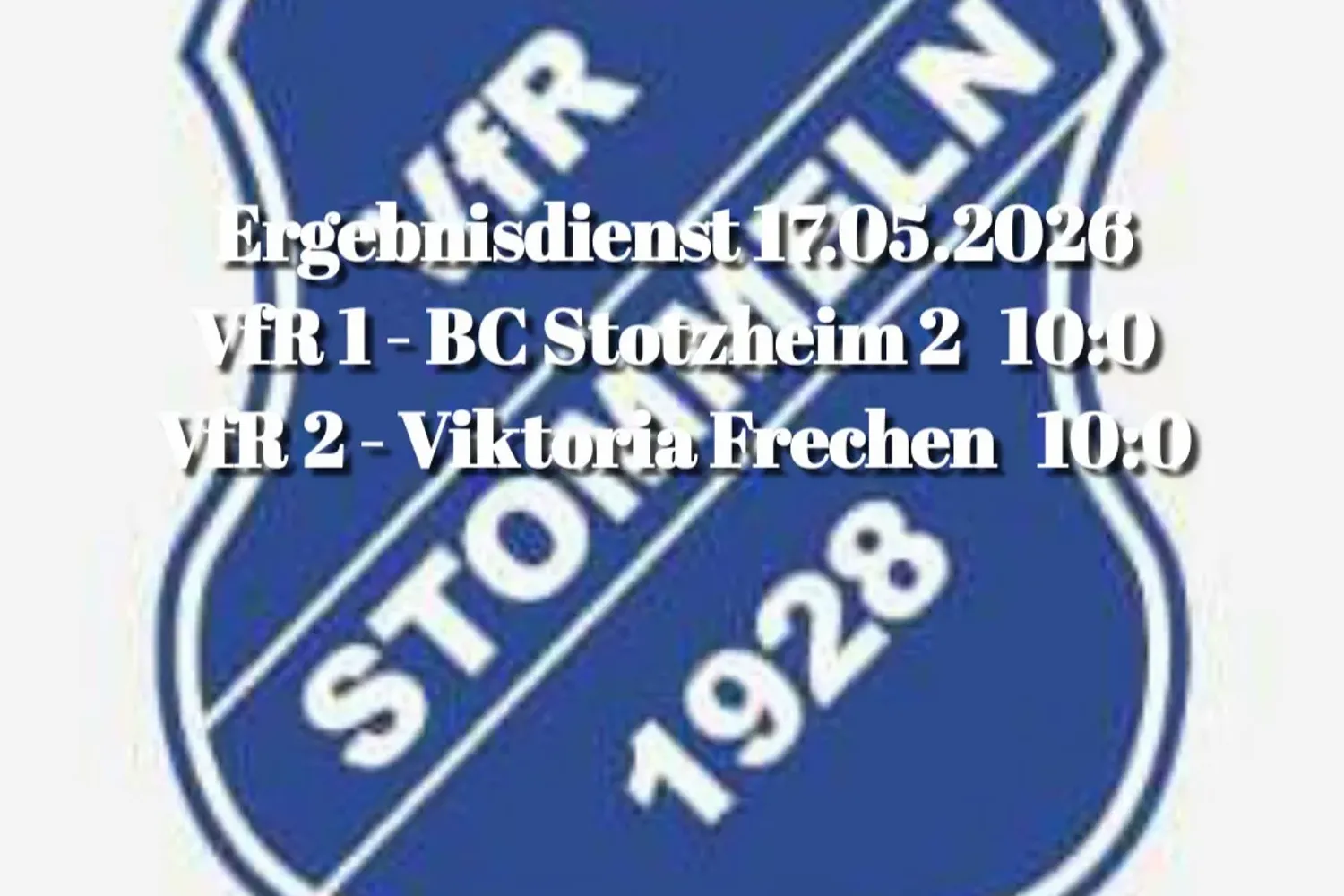 Doppelsieg unserer Seniorenmannschaften ⚽🔵⚪ ... 