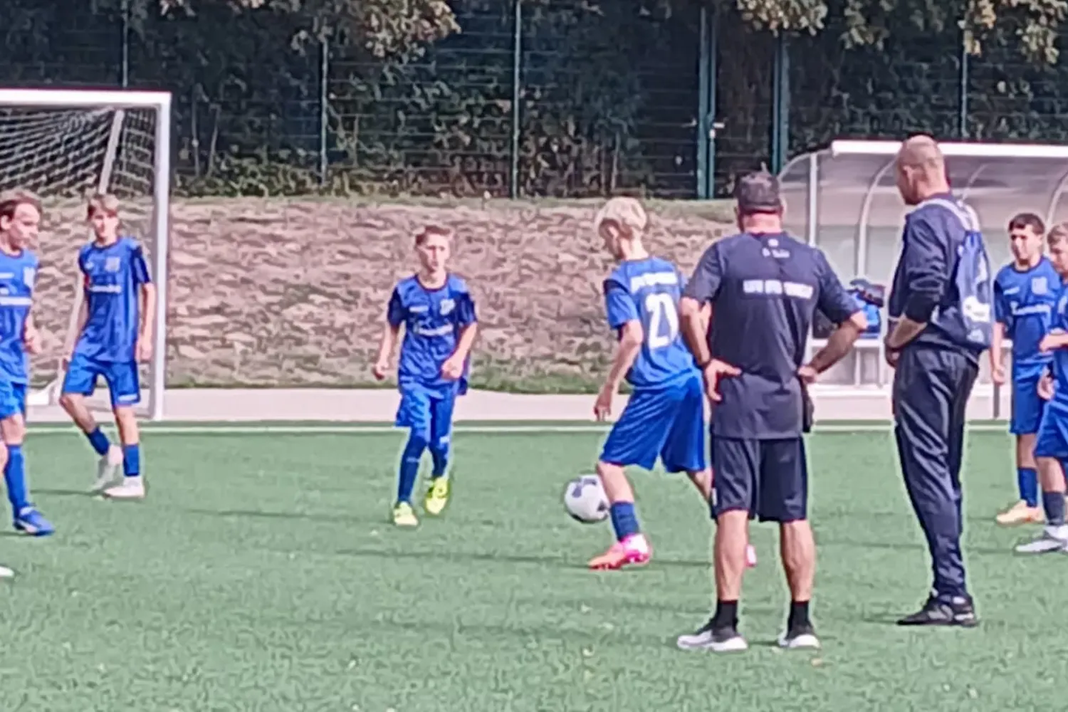 Schwieriger Saisonauftakt für die neue U15